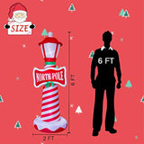 Inflatable Christmas Decorations Inflatable Lighthouse Xmas Blow Up Decor For Yard Lawn Home With Led Christmas Lights
