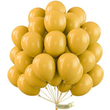 Mustard Yellow Balloons 50 Pcs 12 Inch Dark Yellow Fall Balloons For Graduation Baby Shower Boho Thanksgiving Little Cutie Sunflower Birthday Party Decorations Yellow-F57