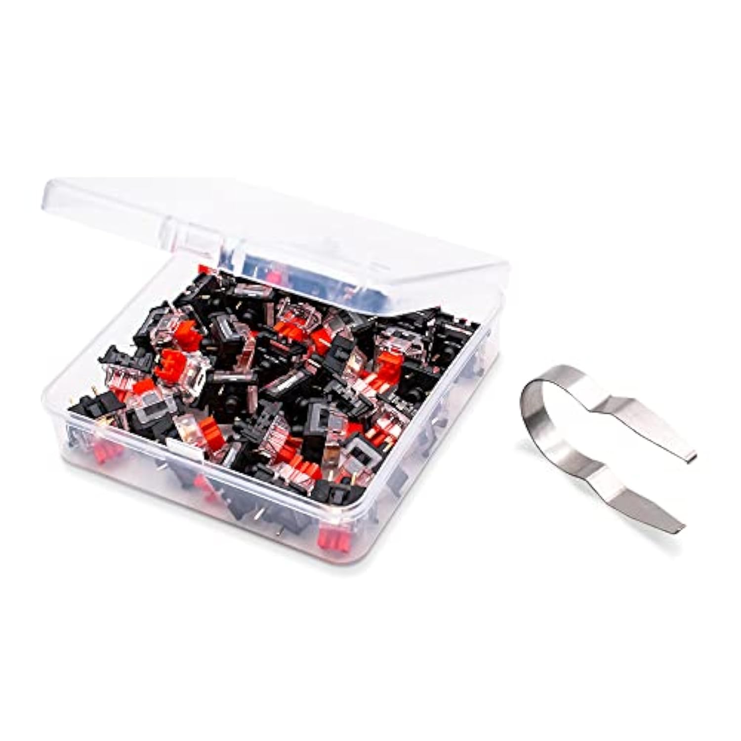 Granvela 32 Pieces OUTEMU Mechanical Red Switches for Mechanical Keyboard,3 pi
