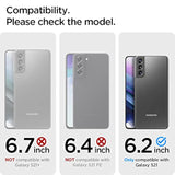 Spigen Liquid Air [ Grade] Designed For Galaxy S21 Case (2021) - Matte Black