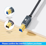 Usb 3.0 To B Cable 3.3Ft, 5Gbps Usb Type A To Type B Printer Cable For Docking Station, External Hard Drivers, Scanner, Printer