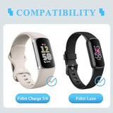 Charger Stand For Fitbit Charge 6/5 & Luxe, Magnetic Dock With 4.4Ft Usb Cable, Fast-Charging Accessory With Stable Base For Fitbit Charge 6 / Charge 5 / Luxe Smartwatch (Black)