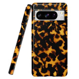 Tortoise Shell Google Pixel 8 Pro Case with Premium Quality Hard PC Back and Soft TPU Material