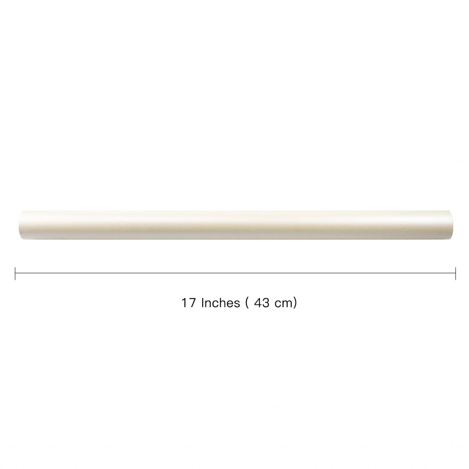 Off White Matte Wrapping Paper - Solid Color Pearly - Lustre Paper, Off White Perfect For Wedding, Birthday, Christmas, Baby Shower,Diy Bouquet-17 Inches X 32.8 Feet