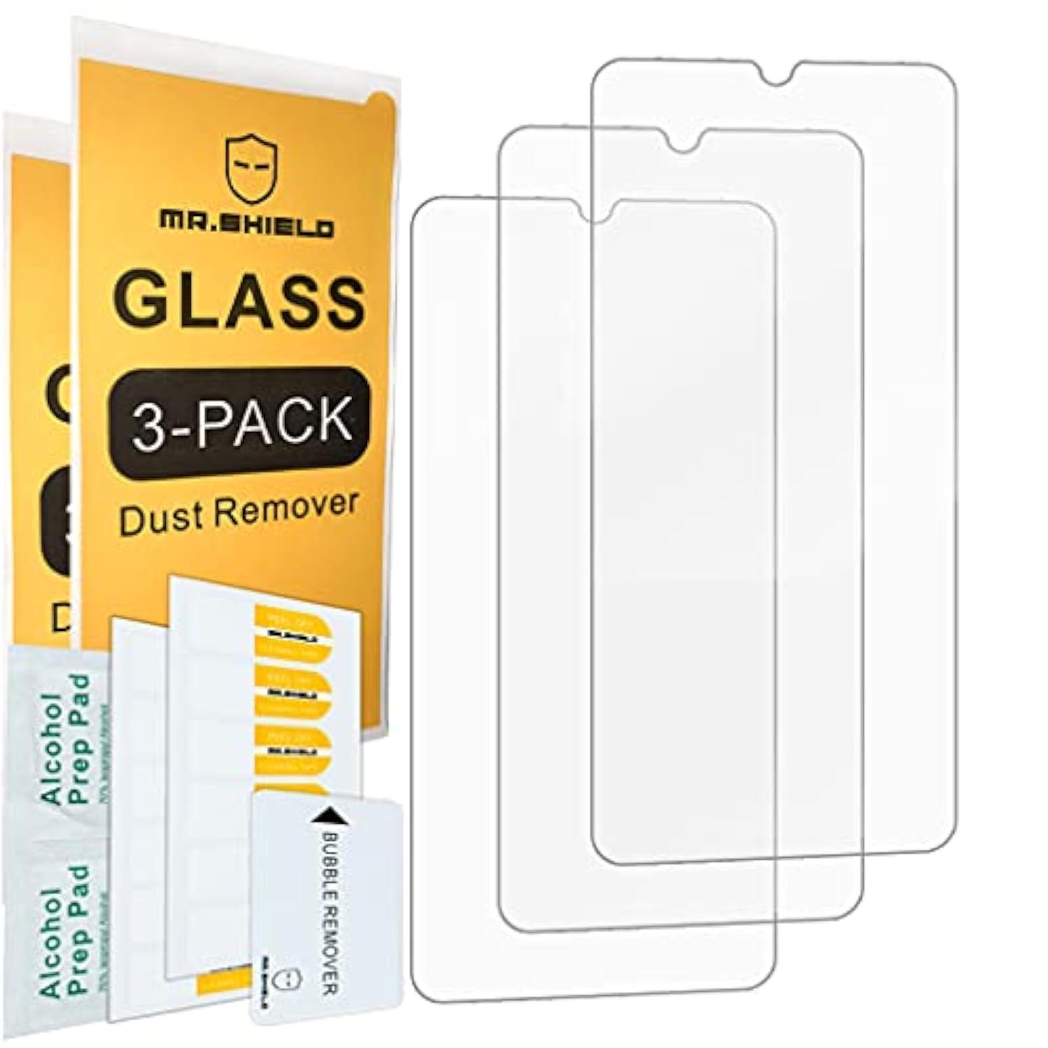 [3-Pack] Designed For Samsung Galaxy A22 4G [Not Fit For 5G Version] [Tempered Glass] [Japan Glass With 9H Hardness] Screen Protector With Replacement
