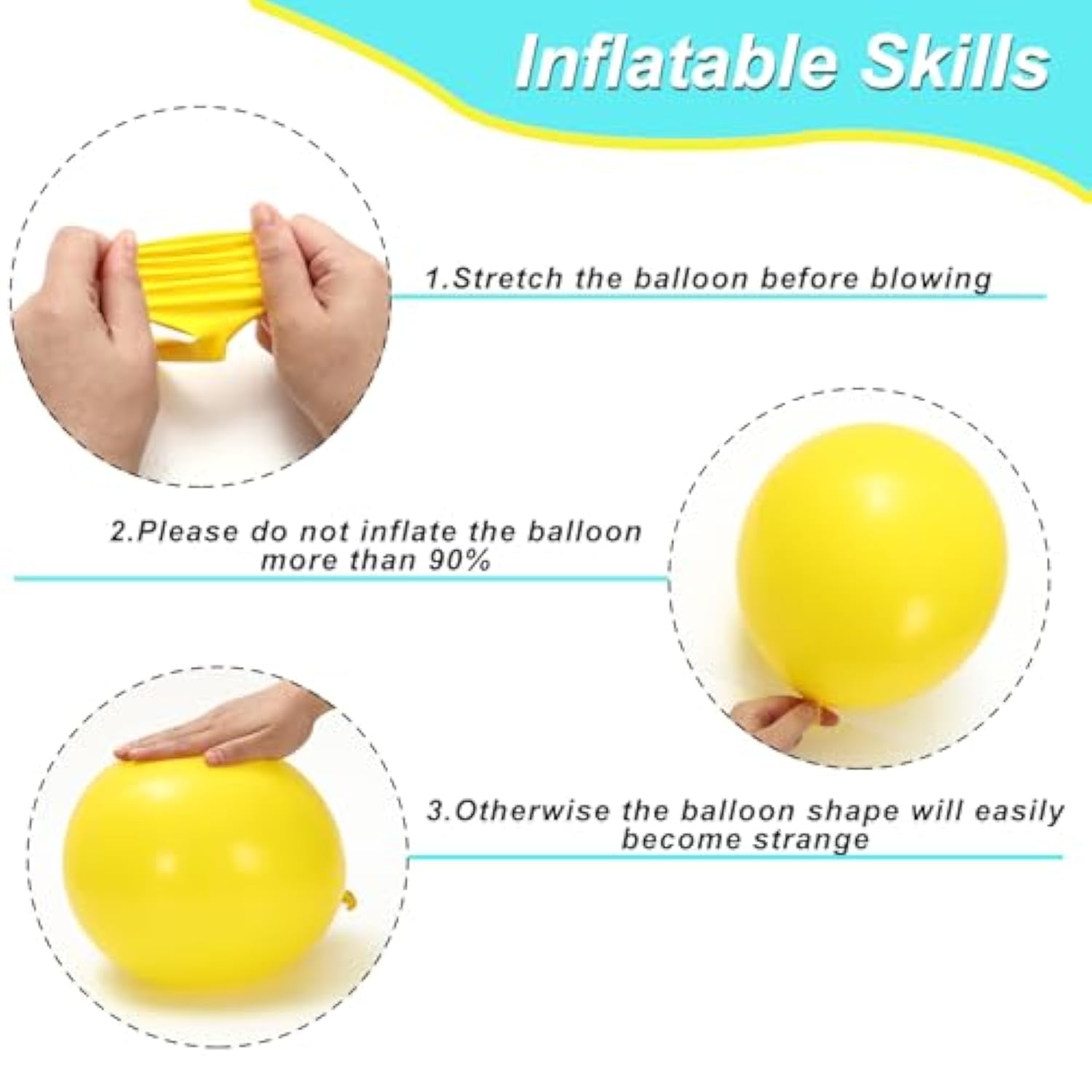 60 Pcs SpongeBob Cartoon Balloons Pink, Blue & Yellow Latex for Parties & Showers