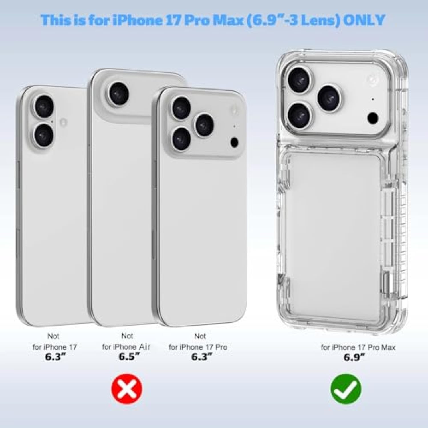 For Iphone 17 Pro Max 6.9 Case Wallet With Kickstand, 4 Cards Holder Clear Case For Women Men, Yellowing Resistant Transparent Tpu Back Cover, Flip Wallet Id Slot Cover With Stand For 17 Promax