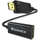 Displayport To Hdmi Adapter, Dp To Hdmi 2.0 Converter, 4K@60Hz Display Port To