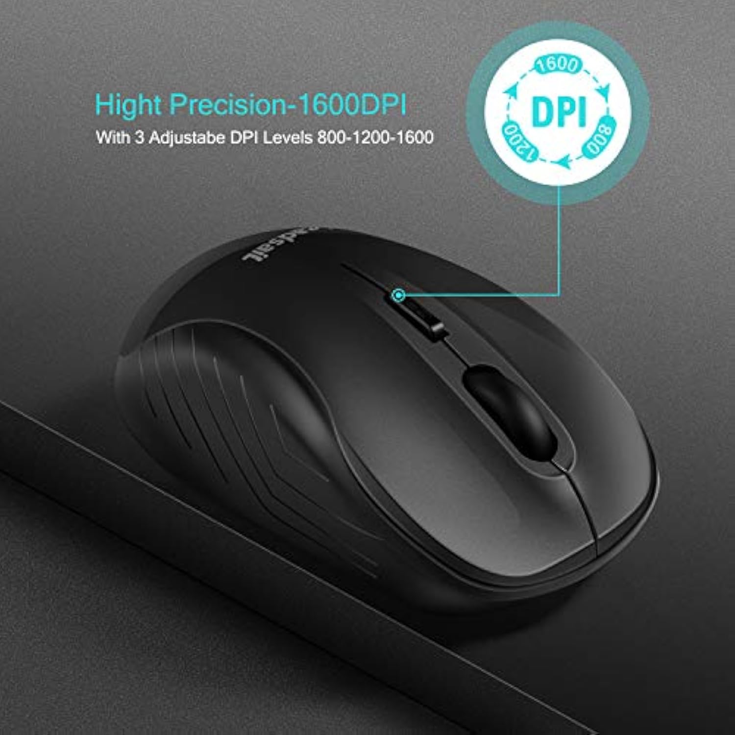 Wireless Mouse Silent 2.4G Usb Computer Mouse Compact Optical Cordless Mouse M