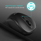 Wireless Mouse Silent 2.4G Usb Computer Mouse Compact Optical Cordless Mouse M