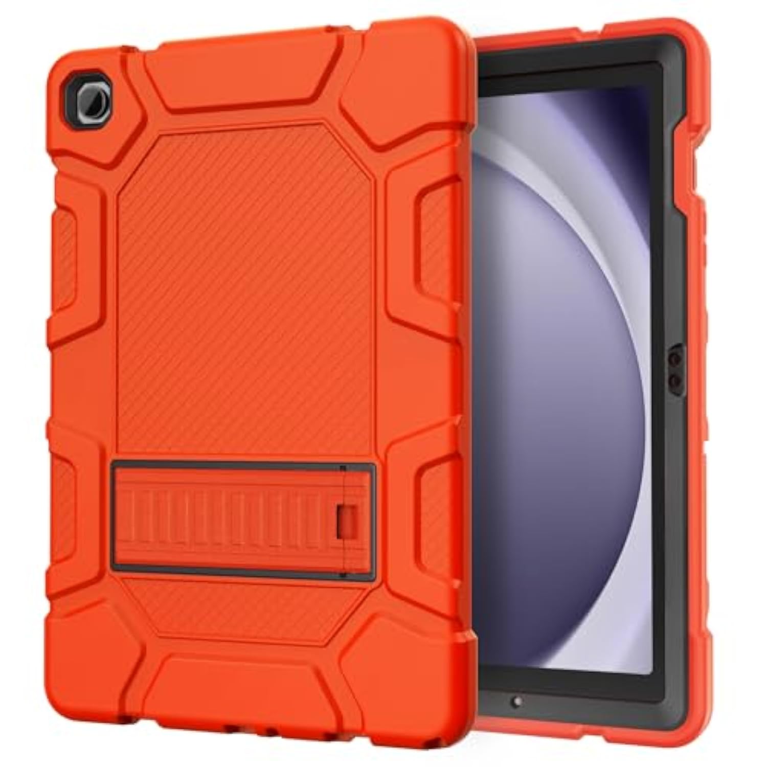 Case For Samsung Galaxy Tab A9+/A9 Plus 11” 2024 Model (Smx210/X216/X218), Heavy Duty Shockproof Rugged High Impact Protective Case, Orange