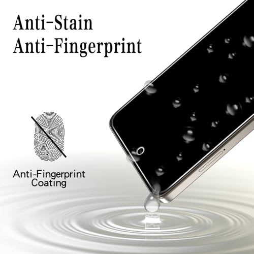 [2-Pack Privacy Screen Protector Designed for Motorola Moto G Power 2026 Tempered Glass, Anti Spy, No Bubbles, Anti Scratch, Easy to Install