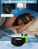 Sleeping Headphones, Headband Headphones With Hd Stereo Speaker, Bluetooth Headband For Sports, Running, Workouts, Yoga, Air Travel, Meditation, Gift - Black