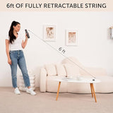 Remote Rescue - Retractable String Leash, Adheres To Any Surface, Anti-Loss System For Any Remote