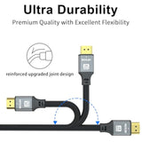 Hdmi Cable 40Ft, 4K@60Hz, 18Gbps High Speed Hdmi 2.0 Cord, Ultra Hd,Ethernet A
