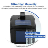 12V 5000Mah Li-Ion Replacement Battery Compatible With Ryobi Cb120L Cb121L Bpl-1220 130503001 130503005 Power Tools (Not For Cb120N)