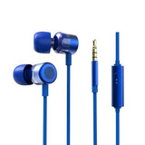 EP-06 Wired Earbuds in-Ear Earphones,Build-in Microphone Noise Isolating Headphones,3.5mm Jack 4.9ft Long Cord Ear Buds,HD Bass Audio,with 6 Ear
