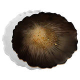 Large Round Resin Tray Mold-13 Inch, Irregular Silicone Serving Tray, Geode Agate Epoxy Mold For Coaster, Fruit Board, Dessert Dish, Resin Painting Art, Jewelry Storage Plate, Home Decoration