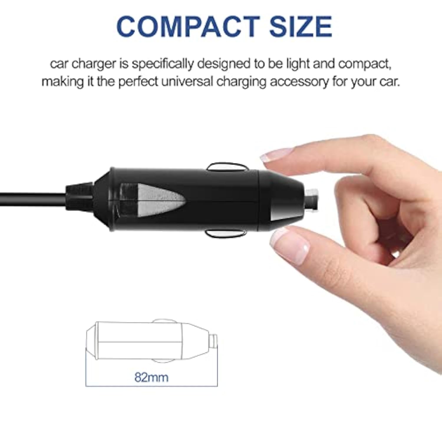 65W Surface Car Charger For Microsoft Surface Pro 9, 8, 7+, 7, 6, 5, 4, 3, X,