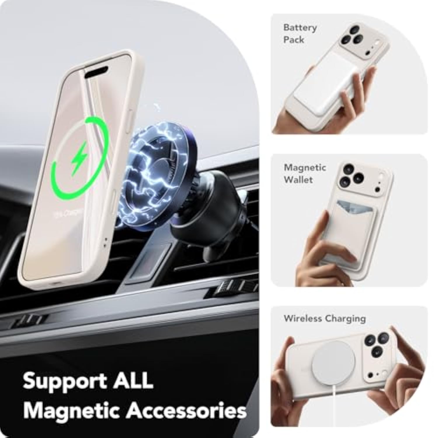 MagSafe Compatible iPhone 17 Pro Case with Strong Magnet and Slim Design
