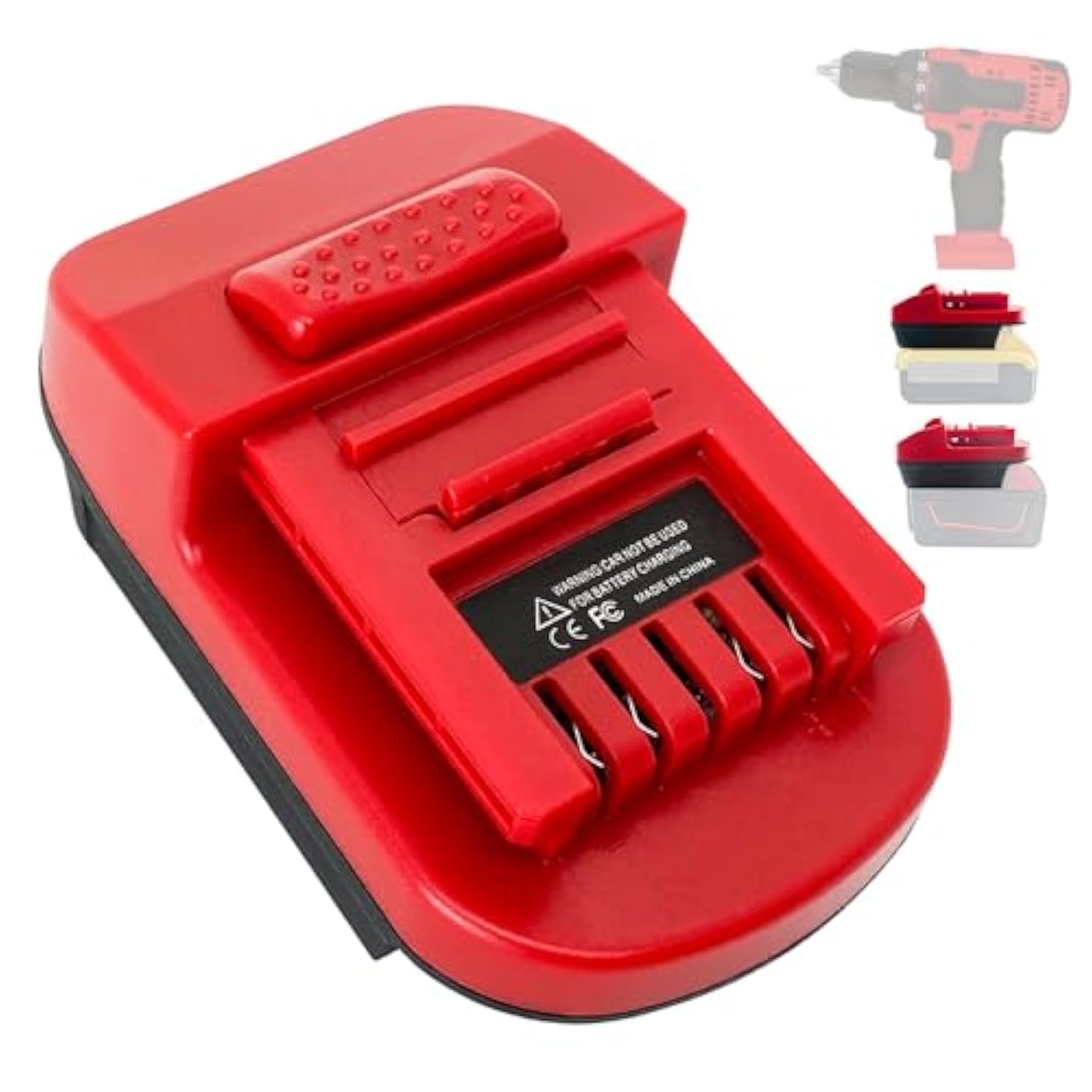 Battery Adapter to Use Dewalt 20V or Milwaukee 18V with Snap-On 18V Tools