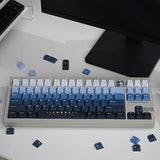Pbt Keycaps 130 Keys Moon Cherry Profile Keycap Set Custom Dye-Sub Cute Keycap