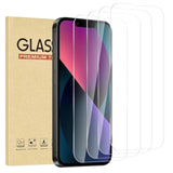 4 Pack For Iphone 13 Screen Protector?Premium Tempered Glass Film 9H Hardness?Scratch Resistant?Bubble Free?Easy Installation?Ultra Durable?Hd Clear?Case Friendly [6.1 Inch]