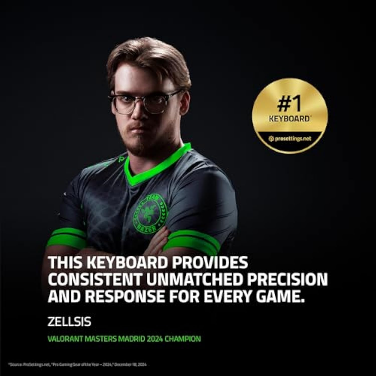 Razer Huntsman V3 Pro Mini 60% Esports Gaming Keyboard: Analog Optical Switches - Razer Snap Tap - Rapid Trigger - Adjustable Actuation - Dual-Purpose Mod Keys - Doubleshot PBT Keycaps - Black