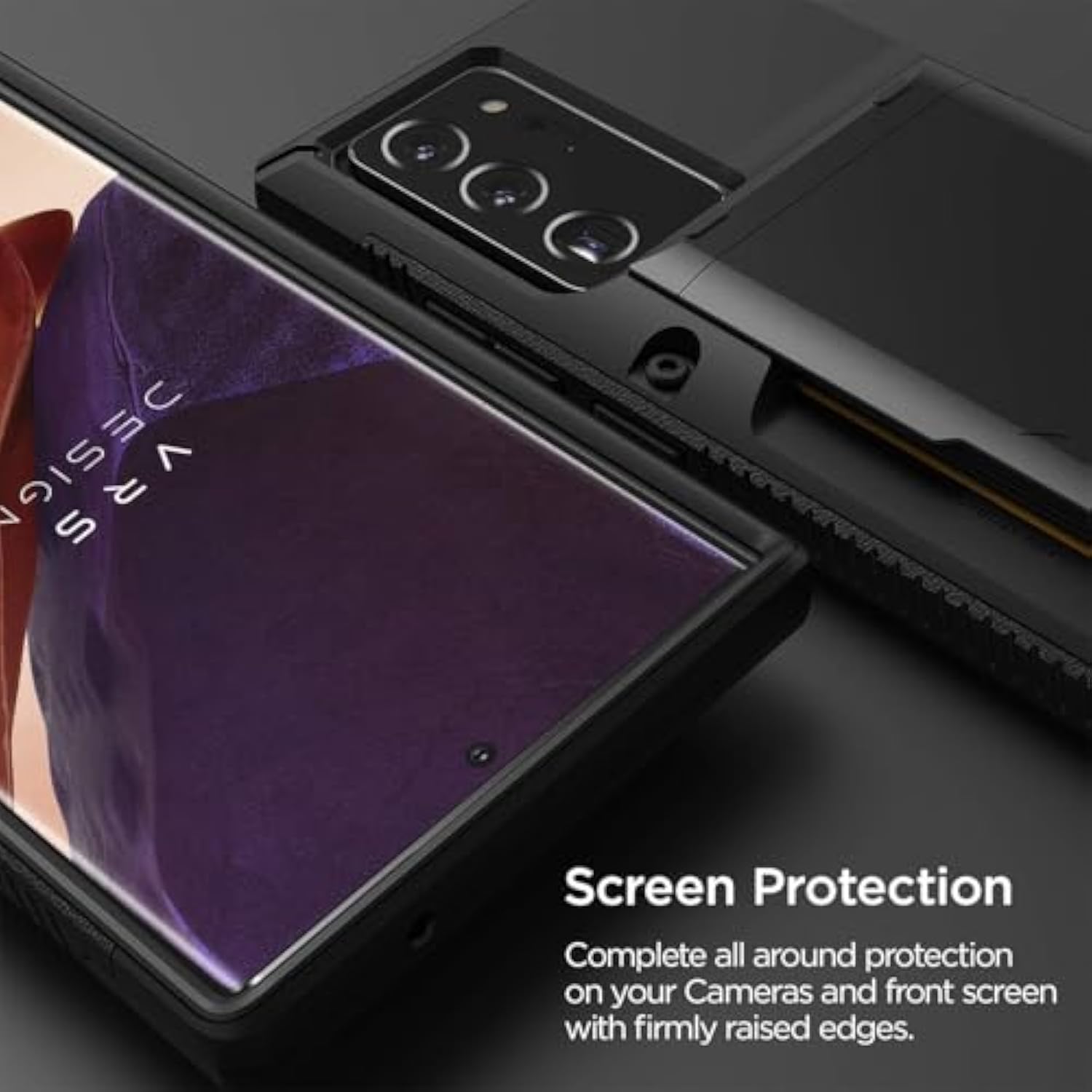 Samsung Galaxy Note 20 Ultra Sturdy Card's Slot Premium Case