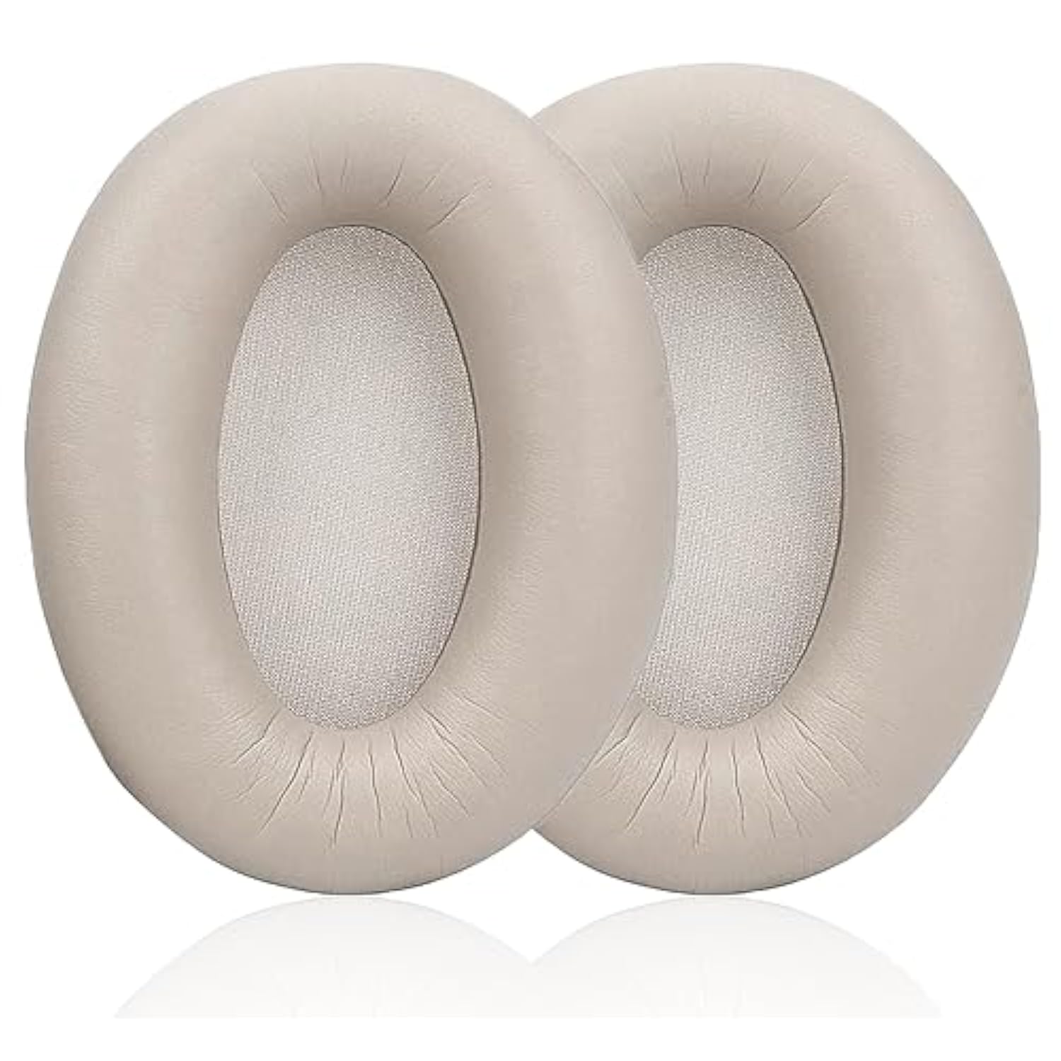 Replacement Ear Pads Compatible With Sony Wh-1000Xm3 Over-Ear Headphones, Wh-1000Xm3 Earpads Cushions With Protein Leather And Memory Foam (Apricot Color)