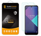 (2 Pack) Designed for Wiko Ride 3 Tempered Glass Screen Protector, Anti Scratch, Bubble Free