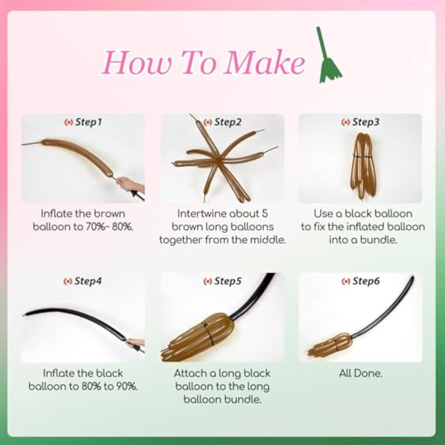 Pink And Green Balloon Arch Kit With Clear Brown Black Long Light Pink And Green Balloons Rose Gold Foil Balloon For Spring Summer Hawaiian Baby Shower Birthday Party Decorations