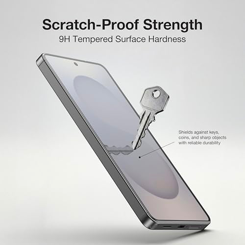 for Galaxy S26 Ultra [RADIX Full Glass] Screen Protector, Ultra Clear, High-Aluminum 9H Glass, Full Coverage, Case-Friendly, Oleophobic Coating,