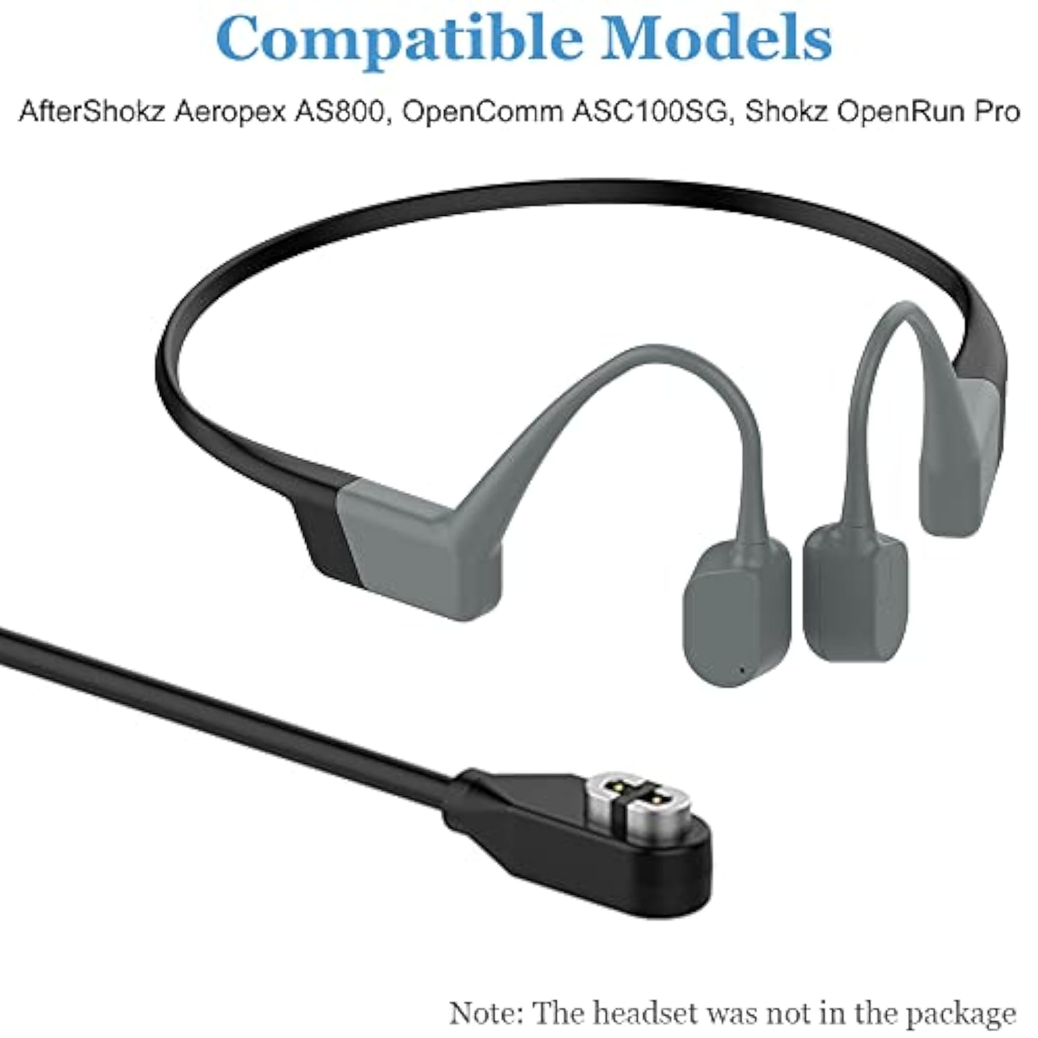 Charger For Aftershokz Opencomm Charger, Magnetic Charging Cable Usb Charger C