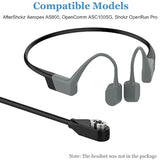 Charger For Aftershokz Opencomm Charger, Magnetic Charging Cable Usb Charger C