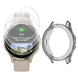 Watch Screen Protector (4+1Pack) Compatible For Garmin Venu 3S, Film Anti-Scratch High Definition Full Coverage And Tpu Protective Case