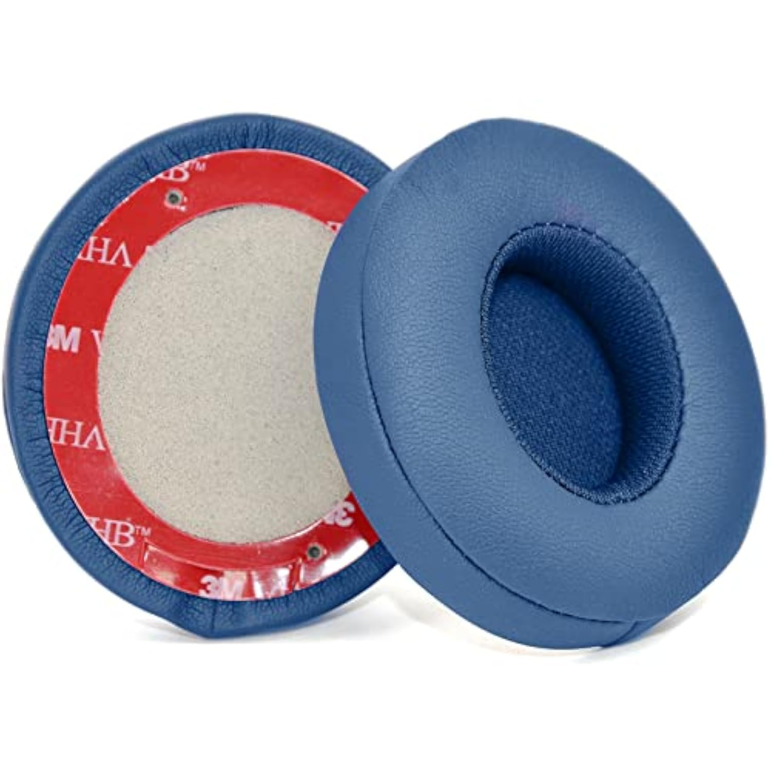 Solo3 Ear Pads Cushions Replacement For Beats Solo 2 & Solo 3 Wireless On-Ear Headphones, Ear Cushions Memory Foam Earpads With Soft Protein Leather (Aqua Blue)