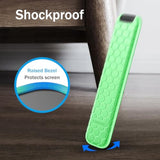 Fintie Protective Case for 2023 TCL RC813 FMB1 / RC902V FMR1 / RC923 Voice Remote, Light Weight Anti Slip Shockproof Silicone Cover for TCL Q6 Q7 QM8 S4 S3 Series Google TV Remote Control, Green Glow