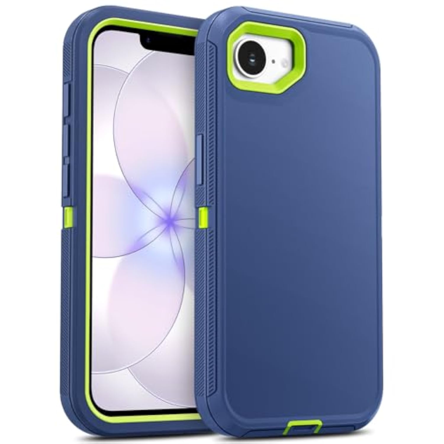 Heavy Duty Rugged Shockproof Case for iPhone 17e 5G - Blue/Green