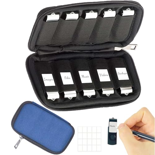 Flash Drive Case Usb Holder Storage Bag,Thumb Drive Caes, Jump Drive Case, Usb Organizer