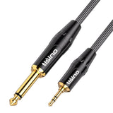 1/4 To 1/8 Stereo Cable - 3.5Mm Trs To 1/4 Inch Ts Mono Adapter - 3 Feet