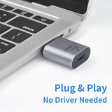 Usb C Female To Usb Male Adapter 10Gbps, 3.1 Gen 2, Usb A To C Adapter Converter Support Bi-Directionalfor Iphone, Macbook, Pc, Laptop, Charger, Power (1Pack)