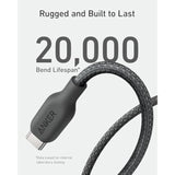 Anker USB C Cable Bio-Briaded [2 Pack, 6ft], Durable USB A to Type C Charger C