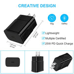 Super Fast Charger Type C, 25W Android Phone Charger For Samsung Galaxy A56 A16 A15 A14 5G A06 A55 A54 A53 A36 A35 S25 Ultra S24 Fe S23 S22 S21 S20 A03S A13 A12, 60W Car Charger, Usb C To Usb C Cable