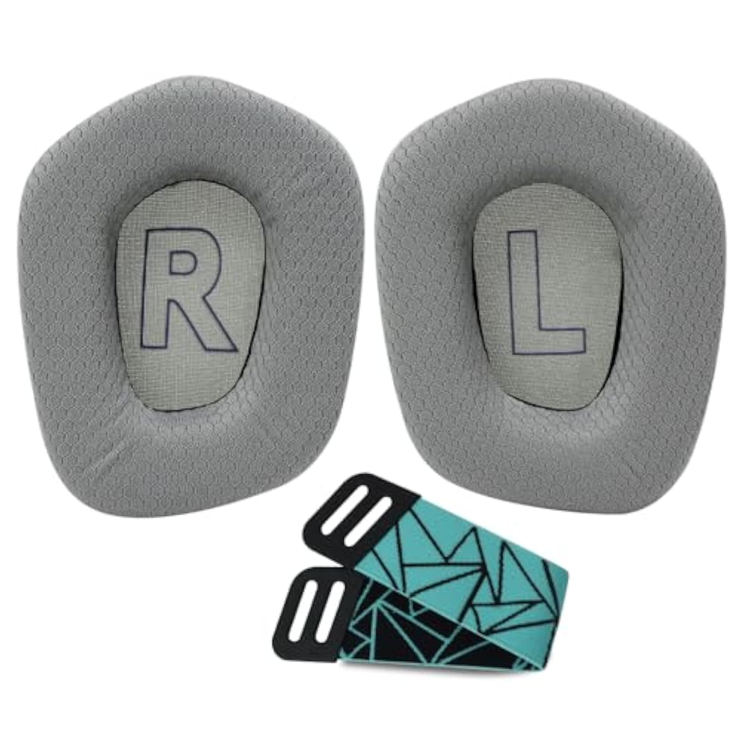 Earpads Replacement For Logitech G733 G535 G335 Lightspeed Wireless Gaming Headset, Ear Pads Cushions With Comfort Noise Isolation Foam (Gray)