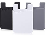 Cell Phone Wallet, Stick on Wallet (3 Pieces) (for Credit Card, Business Card & Id)