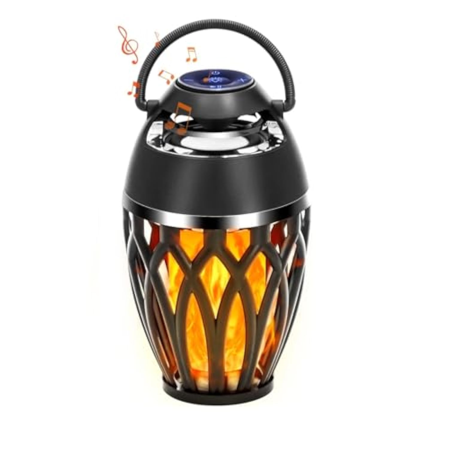 Outdoor Bluetooth Speakers, Bluetooth 5.0 Led Flame Speaker, Ipx5 Waterproof Flame Torch Atmosphere Speaker, Patio Speakers Gifts For Men Women, Decorations For Party Garden Home