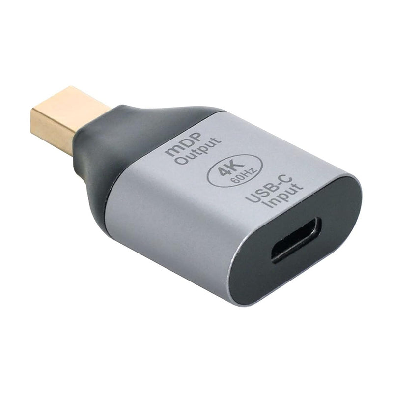 cablecc USB-C Type C Female Source to Mini Displayport DP Sink HDTV Adapter 4K