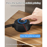 2 In 1 Usb Printer Cable Splitter, Usb A Male To Usb B Male Printer Cable With Toggle Switch For 2 Computers, Share Scanner Printer(4.5M/14.7Ft)