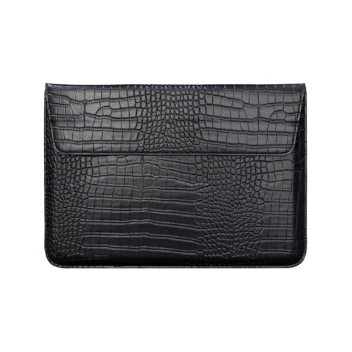 Laptop Sleeve For 2025-2023 Macbook Air 15 Inch M4 A3241 M3 A3114 M2 A2941 Pro 14 A2442 A2779 A2918 A3112 A3185 A3401 2024-2021 Pu Leather Flap Style Case Notebook Bag For Mac Pro 15, Black